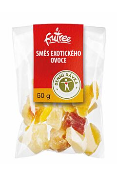 Exotic Mix - mango, papája, meloun a ananas čerstvě vyrobené a balené přímo z balírny Frutree